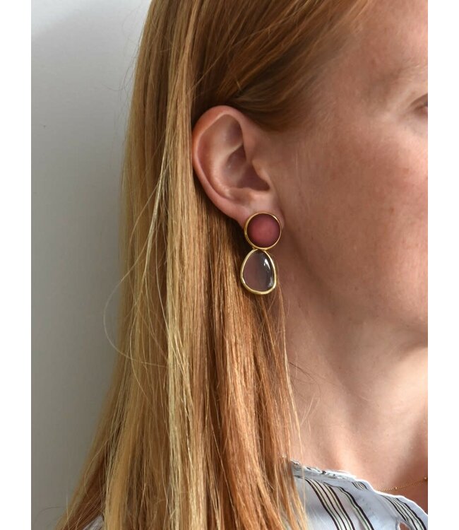 Maison Cachet Oorring Epure Aubergine