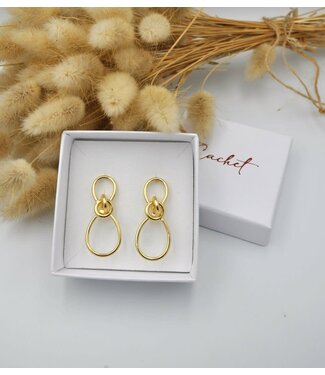 Maison Cachet Oorring Studs Noeud Chic