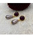 Maison Cachet Oorring Discètes Aubergine Brillant