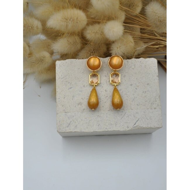 Maison Cachet Oorring Cléa Dorée