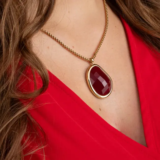 MelanO KO Shaped facet Dusk Mauve