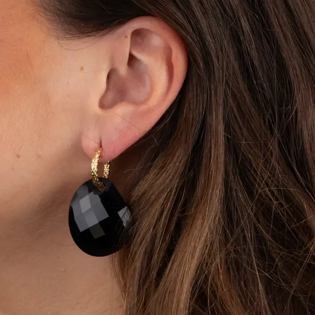 MelanO KO Shaped facet, Black