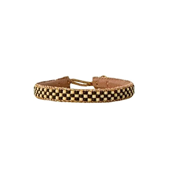 Ibu Jewels Armband Raindrop Bronze