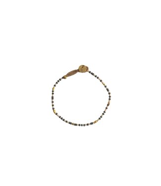 Ibu Jewels Ibu Jewels - Armband Lulu Raindrop Grey