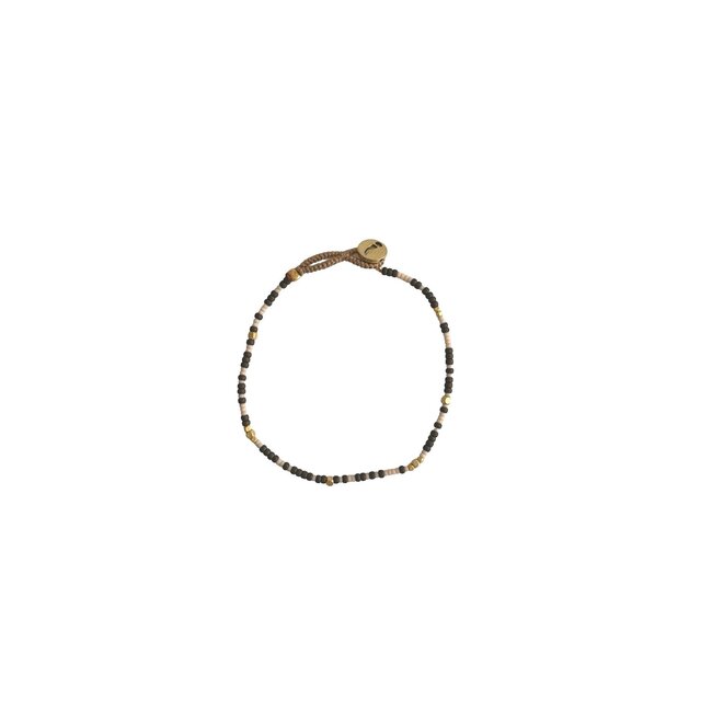 Ibu Jewels Ibu Jewels - Armband Lulu Raindrop Bronze
