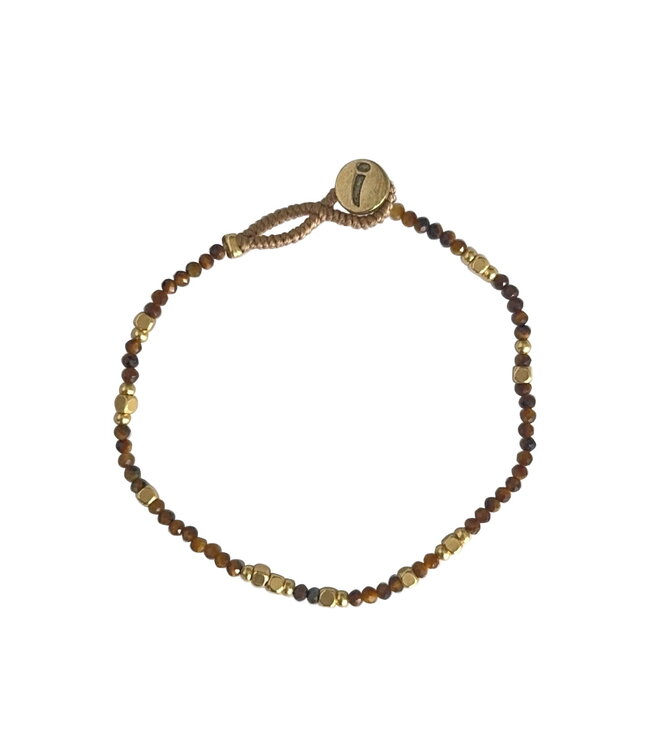 Ibu Jewels Armband Lulu Liv Tigereye