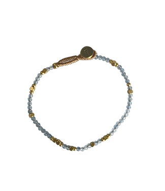 Ibu Jewels Ibu Jewels - Armband Lulu Liv Blue Sodalite Gold