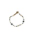 Ibu Jewels Ibu Jewels - Armband Lulu Flower Gold Gunmetal