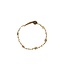 Ibu Jewels Ibu Jewels - Armband Lulu Flower Gold Antique Beige
