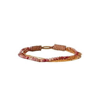 Ibu Jewels Armband Lulu Ash Rodonite
