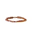 Ibu Jewels Ibu Jewels - Armband Lulu Ash Rodonite