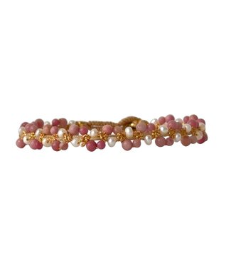 Ibu Jewels Ibu Jewels - Armband Lulu Abel Rodonite