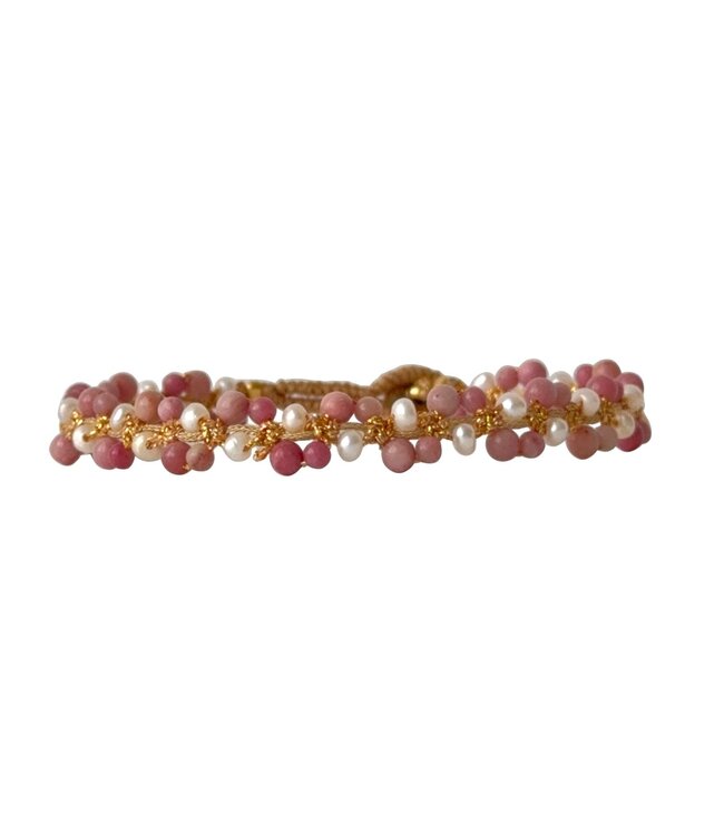 Ibu Jewels Ibu Jewels - Armband Lulu Abel Rodonite