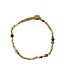 Ibu Jewels Ibu Jewels - Armband Joanie Mix Bamboo Green