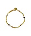 Ibu Jewels Ibu Jewels - Armband Joanie Mix Antique Beige