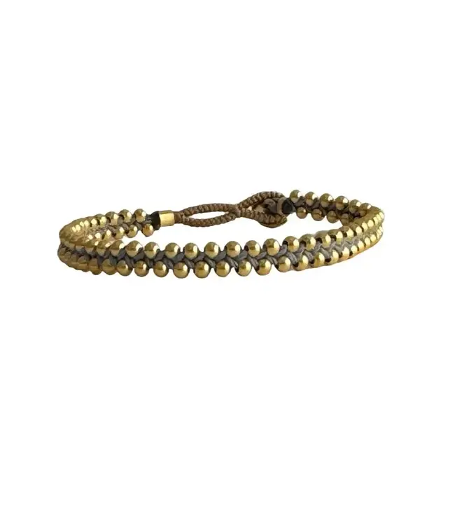 Ibu Jewels Ibu Jewels - Armband Jill Sun Grey