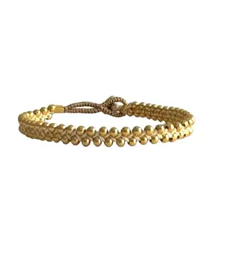 Ibu Jewels Ibu Jewels - Armband Jill Sun Antique Beige