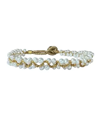 Ibu Jewels Ibu Jewels - Armband Jill Jake Pearl