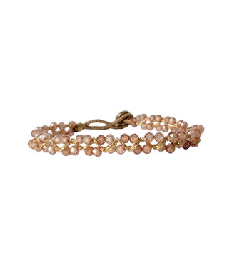 Ibu Jewels Ibu Jewels - Armband Jill Jake Champagne Quartz