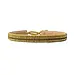 Ibu Jewels Ibu Jewels - Armband Gold Stripe Bronze