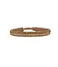 Ibu Jewels Ibu Jewels - Armband Gold Stripe Antique Beige