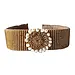 Ibu Jewels Armband Gold Bamboo