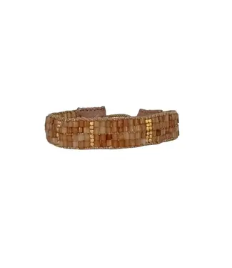 Ibu Jewels Ibu Jewels - Armband Cap Roi Carnelian