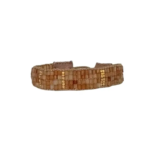 Ibu Jewels Armband Cap Roi Carnelian