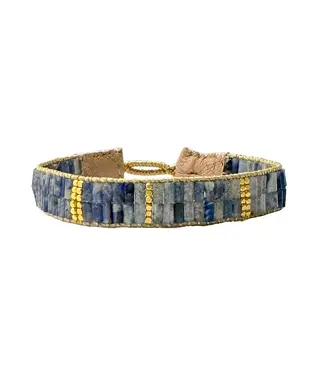 Ibu Jewels Ibu Jewels - Armband Cap Roi Blue Sodalite