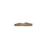 Ibu Jewels Ibu Jewels - Armband Cap Pure Smoky Quartz Gold