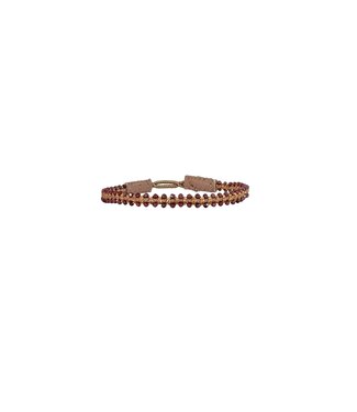 Ibu Jewels Ibu Jewels - Armband Cap Pure Garnet