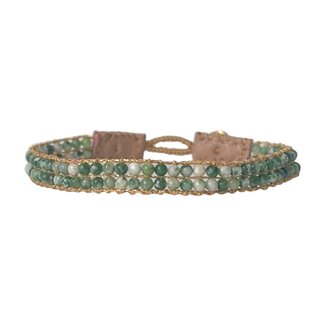 Ibu Jewels Armband Cap Lise Picasso Jasper