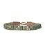 Ibu Jewels Ibu Jewels - Armband Cap Lise Picasso Jasper