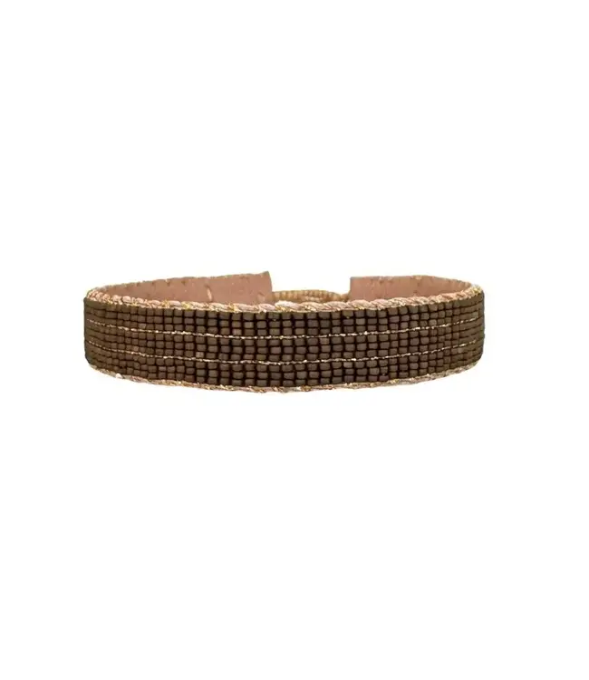 Ibu Jewels Ibu Jewels - Armband Bill Bronze