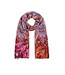 Codello Sjaal Printed Pongé Paisley Pink