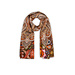 Codello Sjaal Printed Pongé Paisley Beige