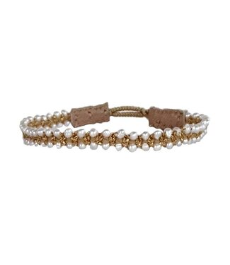 Ibu Jewels Ibu Jewels - Armband Cap Pure Pearls