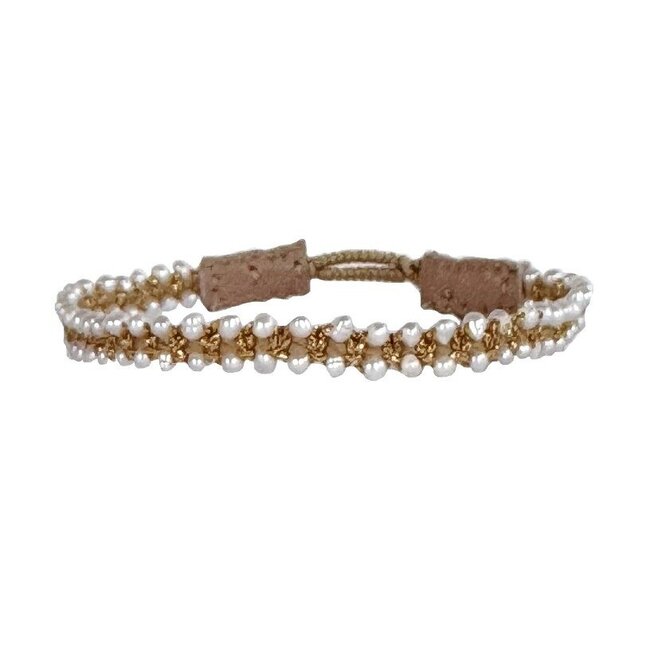 Ibu Jewels Armband Cap Pure Pearls