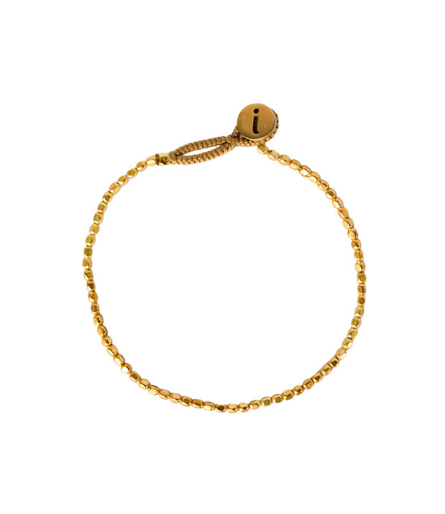 Ibu Jewels Armband Peggy Gold