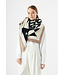 Codello Sjaal Printed Square Horse White
