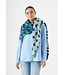 Codello Sjaal Printed Square Graphic Mix Blue