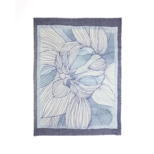 Moment in May Sjaal Paris Sky Blue