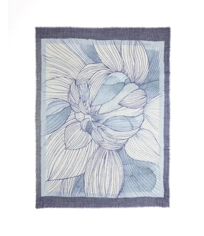 Moment in May Sjaal Paris Sky Blue