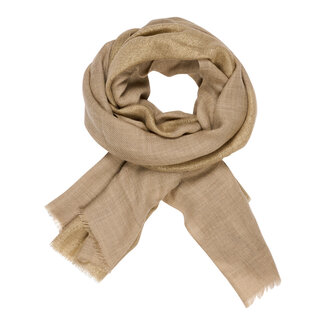 Les Cordes Sjaal LCSCARVES200 Bruin