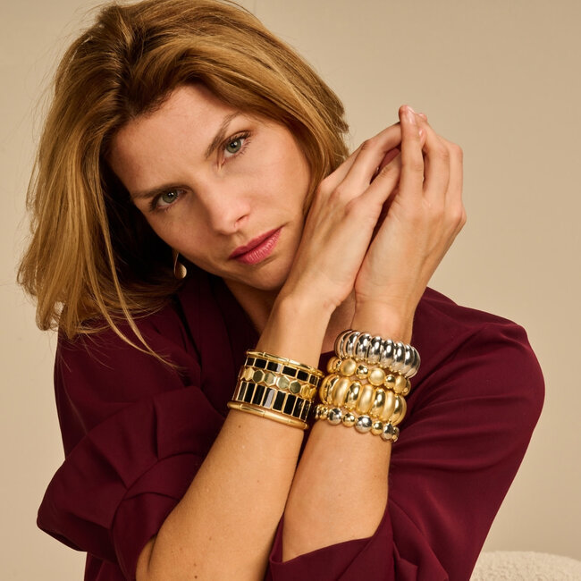 Les Cordes Armband Cab56 Zwart