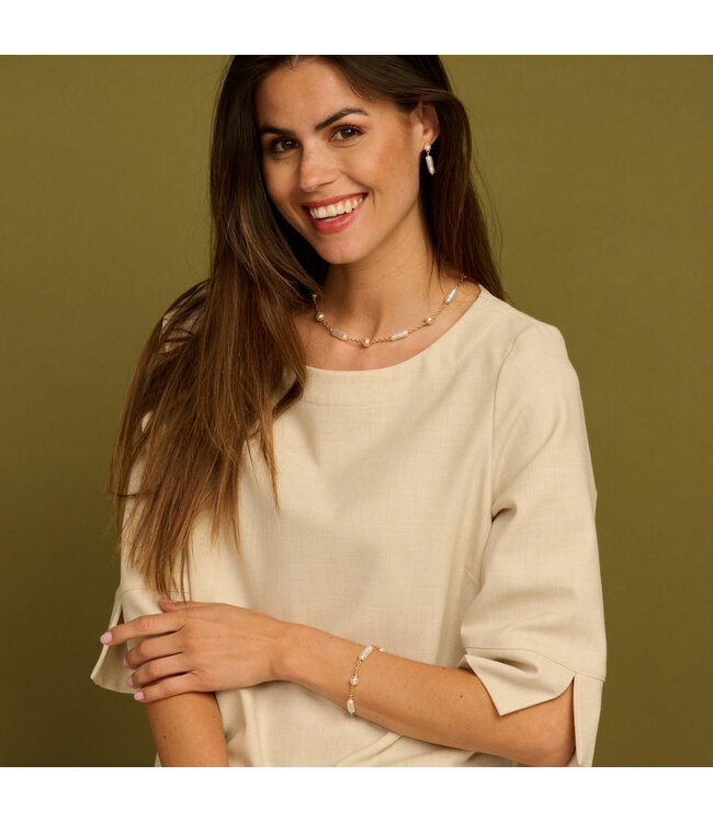 Les Cordes Armband Dafo Goud