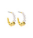 Les Cordes Oorring Dob106 Goud