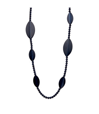 Les Cordes Halsketting kwasi Donkerblauw