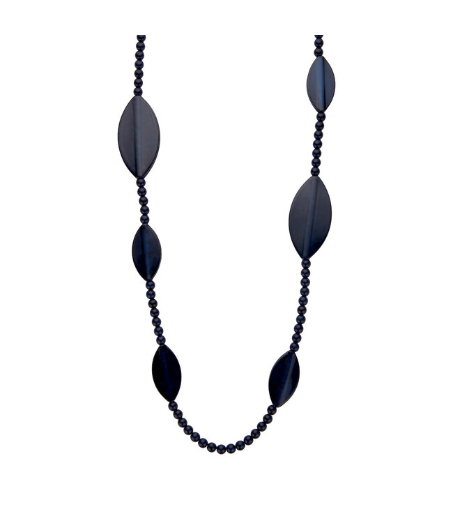 Les Cordes Halsketting kwasi Donkerblauw