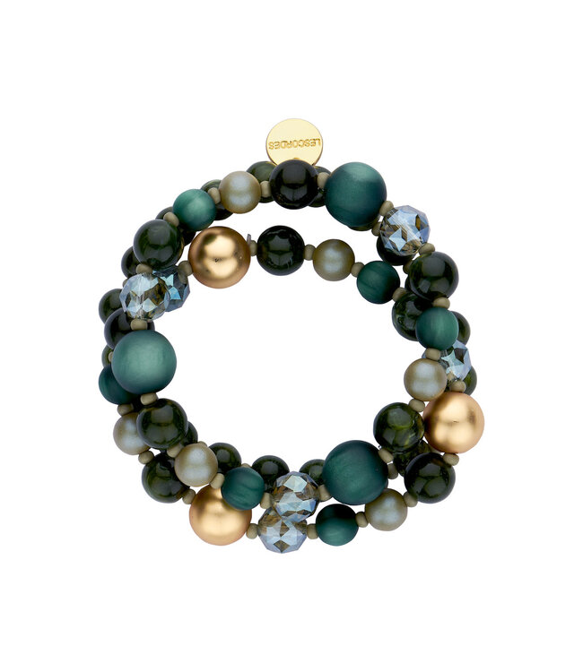 Les Cordes Armband Pan87 Groen